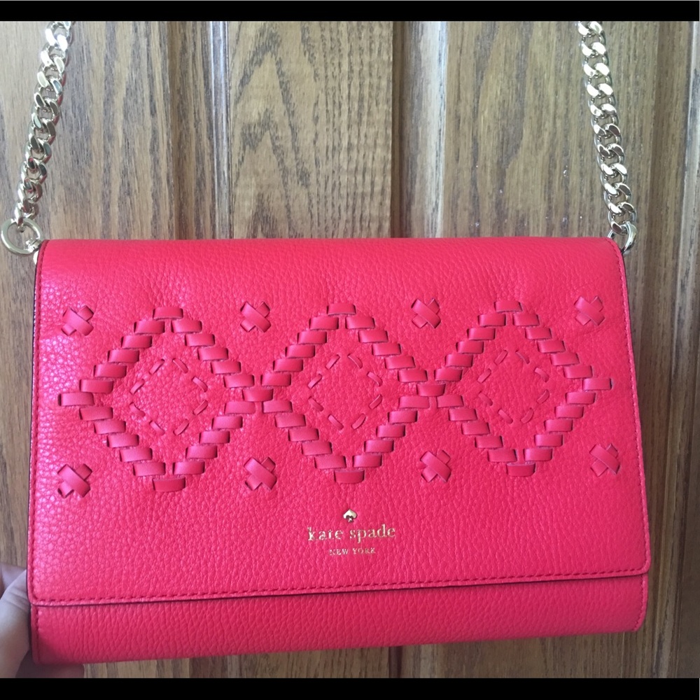 Red Kate Spade Crossbody Purse!